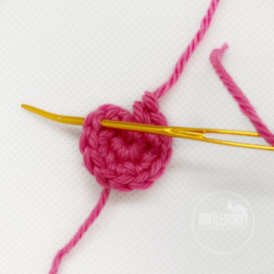 How to Crochet a Button from TurtleBunny Creations - Start your invisible join