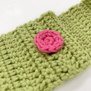 How to Crochet a Button from TurtleBunny Creations - Your finished button