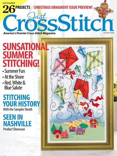 Just CrossStitch Magazine August 2020