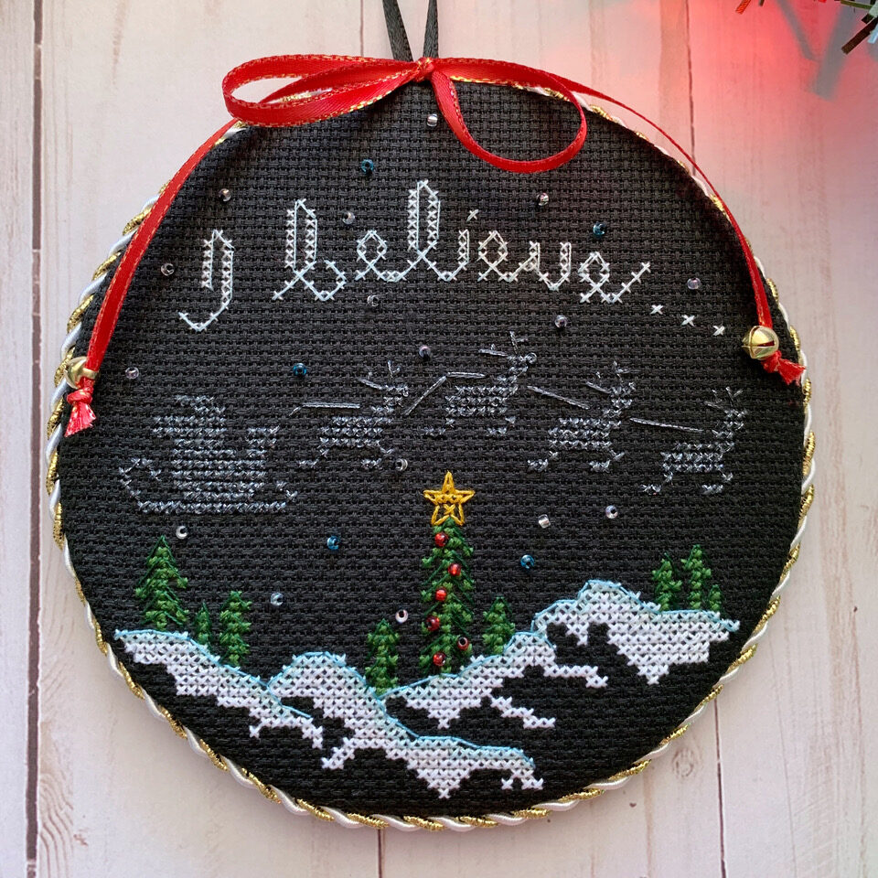 I believe... Counted Cross-Stitch Pattern by TurtleBunny Creations on Etsy