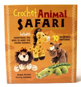 Crochet Animal Safari crochet kit designed by Chrissy Callahan and Megan Kreiner